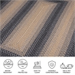 Safavieh Braided 2' X 3' Hand Woven Rug in Black and Gray