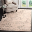 Safavieh Brilliance 9' X 12' Power Loomed Rug in Cream and Light Blue