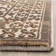 Safavieh Brilliance 4' X 6' Power Loomed Rug in Cream and Bronze