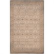 Safavieh Brilliance 4' X 6' Power Loomed Rug in Cream and Bronze