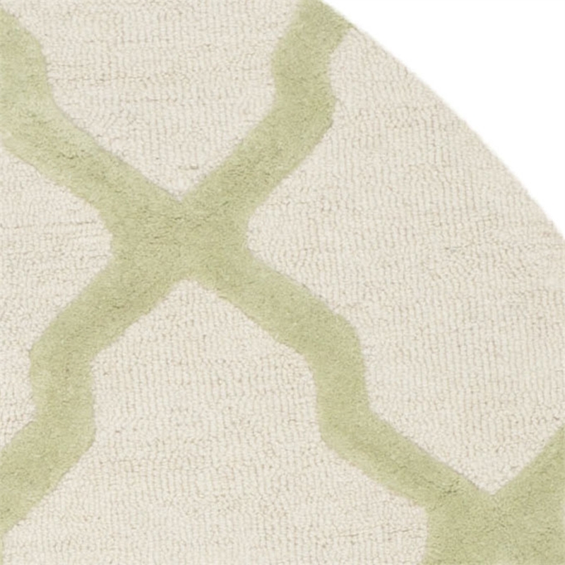Safavieh Cambridge 4' Round Hand Tufted Wool Rug