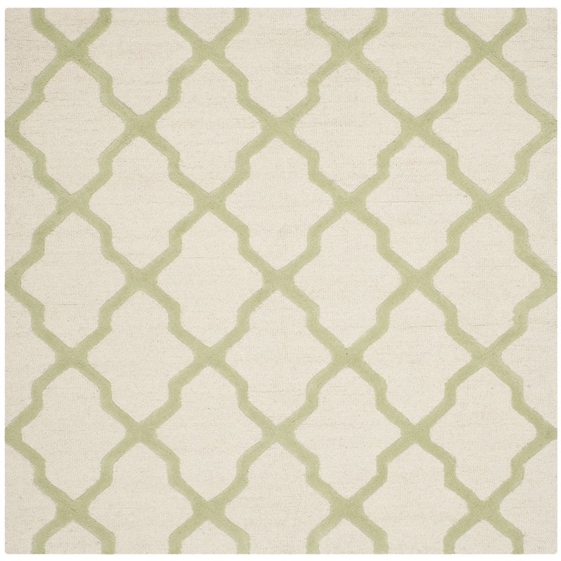 Safavieh Cambridge 6' Square Hand Tufted Wool Rug