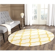 Safavieh Cambridge 6' Round Hand Tufted Wool Rug