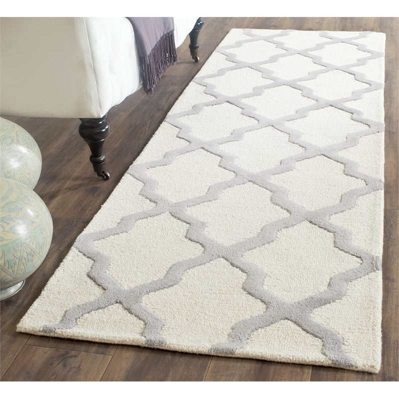 Safavieh Cambridge 6' Square Hand Tufted Wool Rug