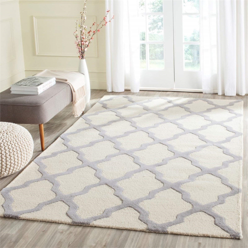 Safavieh Cambridge 6' Square Hand Tufted Wool Rug