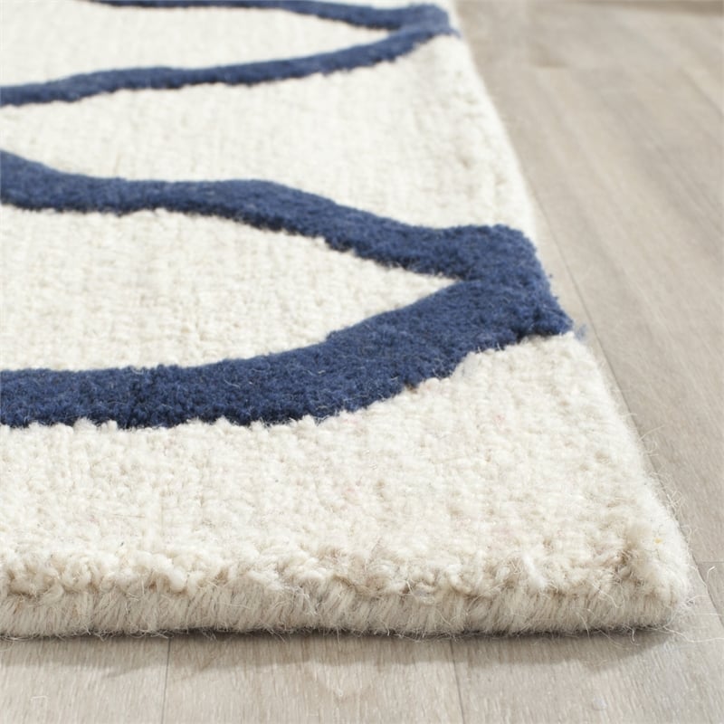 Safavieh Cambridge 6' Square Hand Tufted Wool Rug