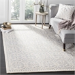 Safavieh Cambridge 5' X 8' Hand Tufted Wool Rug in Silver and Ivory