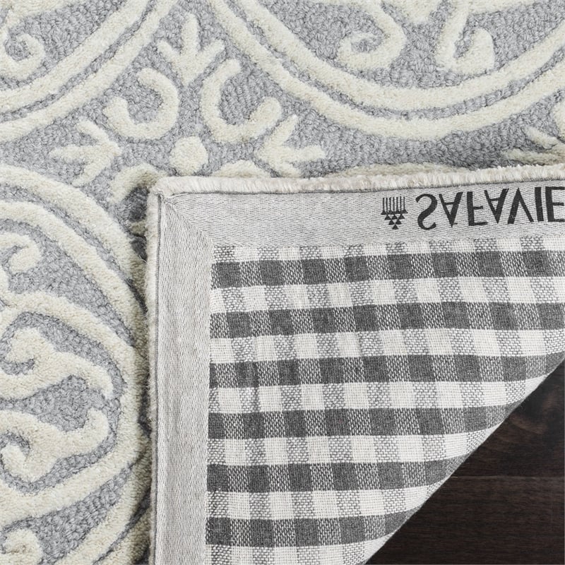 Safavieh Cambridge 8' Square Hand Tufted Wool Rug