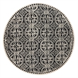 Safavieh Cambridge 11' X 15' Hand Tufted Wool Rug in Black and Ivory