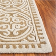 Safavieh Cambridge 5' X 8' Hand Tufted Wool Rug in Black and Ivory