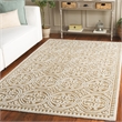 Safavieh Cambridge 5' X 8' Hand Tufted Wool Rug in Black and Ivory