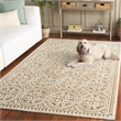 Safavieh Cambridge 5' X 8' Hand Tufted Wool Rug in Black and Ivory