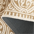 Safavieh Cambridge 5' X 8' Hand Tufted Wool Rug in Black and Ivory