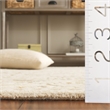 Safavieh Cambridge 5' X 8' Hand Tufted Wool Rug in Black and Ivory