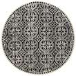 Safavieh Cambridge 6' Round Hand Tufted Wool Rug