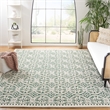 Safavieh Cambridge 8' X 10' Hand Tufted Wool Rug in Black and Ivory