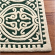 Safavieh Cambridge 8' X 10' Hand Tufted Wool Rug in Black and Ivory