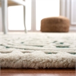 Safavieh Cambridge 8' X 10' Hand Tufted Wool Rug in Black and Ivory