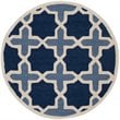 Safavieh Cambridge 4' Round Hand Tufted Wool Rug