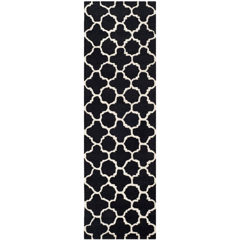 Safavieh Cambridge 6' Round Hand Tufted Wool Rug