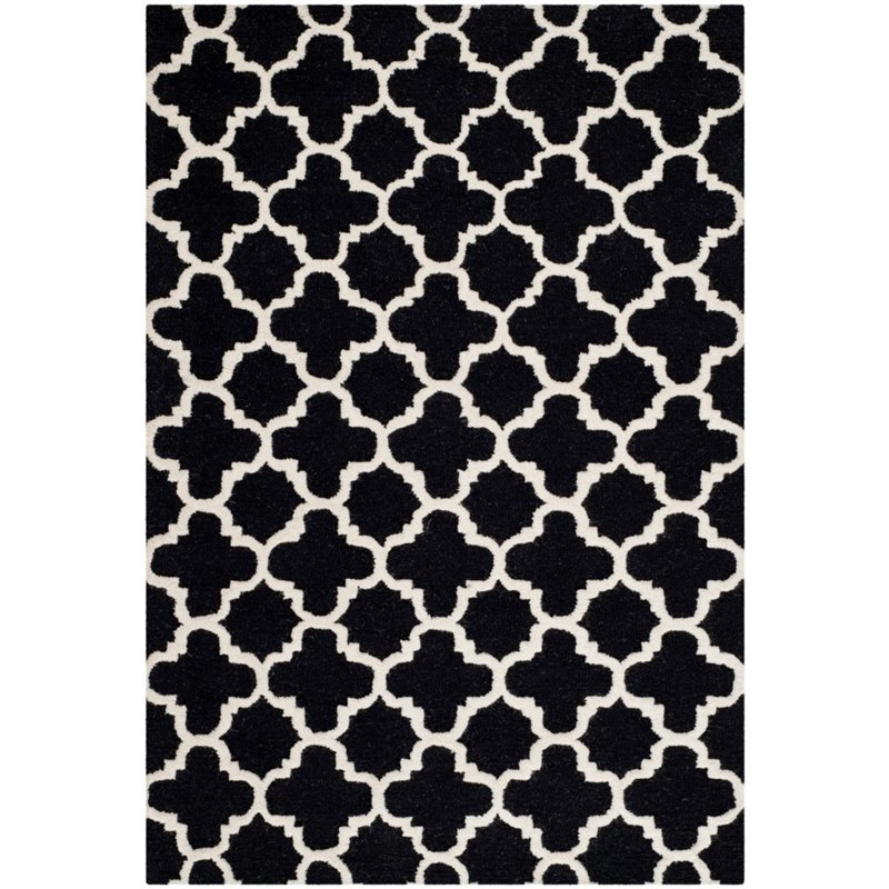 Safavieh Cambridge 6' Round Hand Tufted Wool Rug