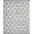 Safavieh Cambridge 8' X 10' Wool Hand Tufted Rug in Silver / Ivory