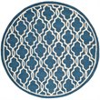Safavieh Cambridge 6' Round Hand Tufted Wool Rug