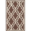 Safavieh Cambridge 2' X 3' Wool Hand Tufted Rug In Brown And Ivory