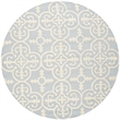Safavieh Cambridge 6' Round Hand Tufted Wool Rug