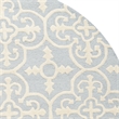 Safavieh Cambridge 6' Round Hand Tufted Wool Rug