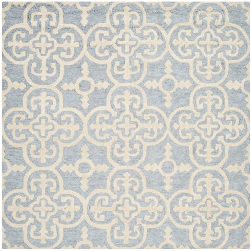 Safavieh Cambridge 6' Square Hand Tufted Wool Rug