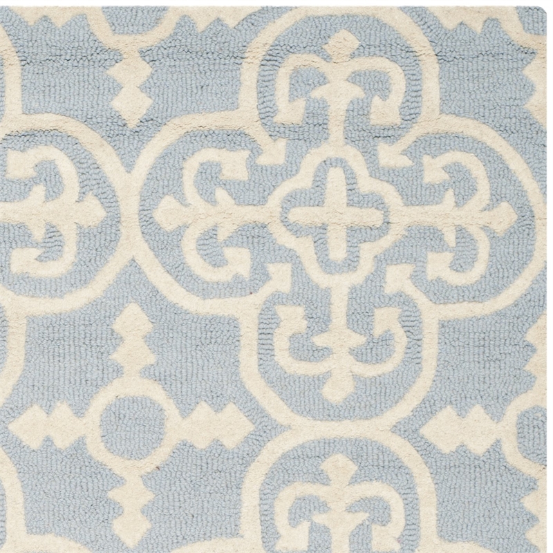 Safavieh Cambridge 6' Square Hand Tufted Wool Rug