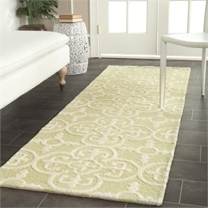 Safavieh Cambridge 2'6&quot X 12' Hand Tufted Wool Rug