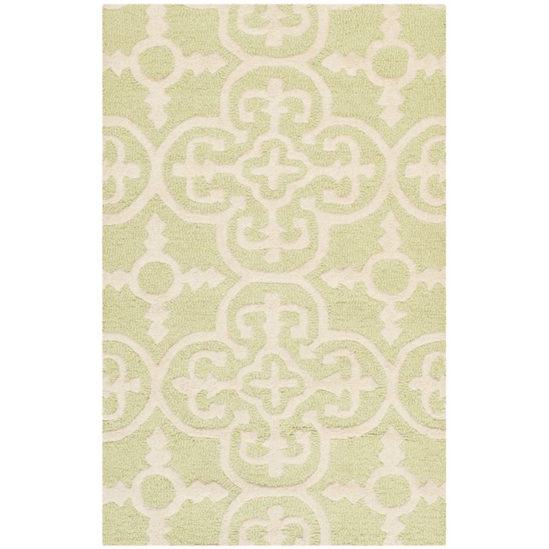 Safavieh Cambridge 6' Round Hand Tufted Wool Rug