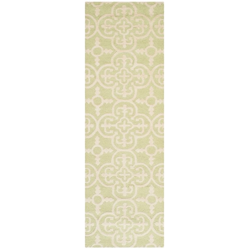 Safavieh Cambridge 6' Round Hand Tufted Wool Rug
