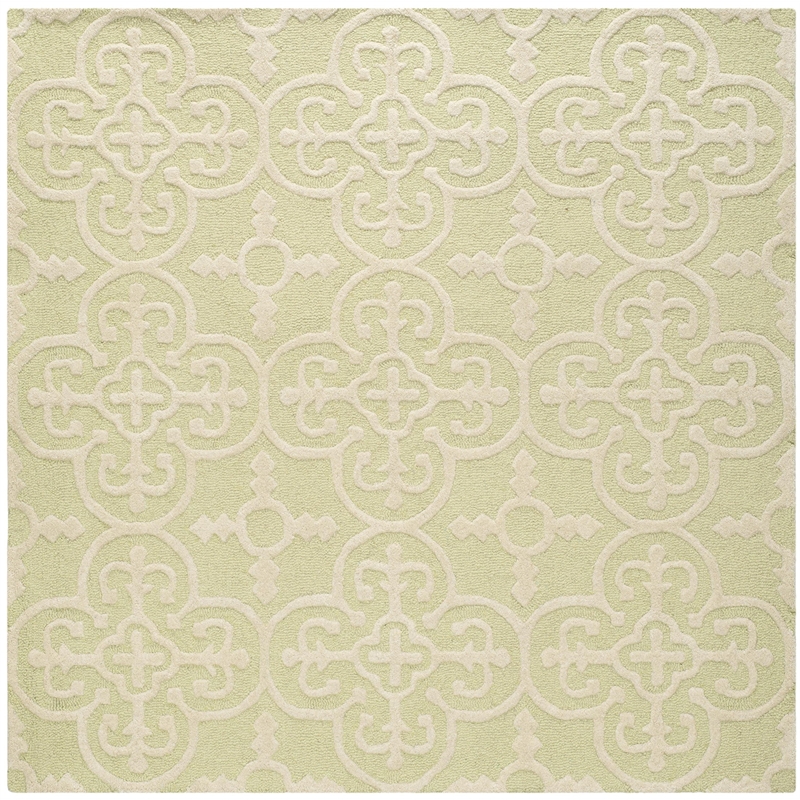 Safavieh Cambridge 6' Square Hand Tufted Wool Rug