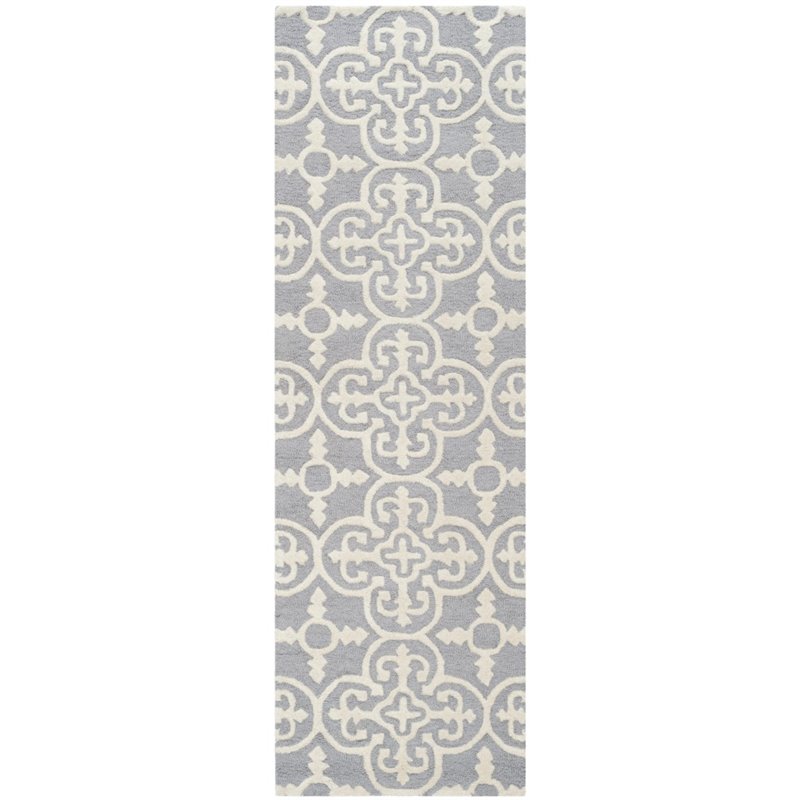 Safavieh Cambridge 6' Round Hand Tufted Wool Rug