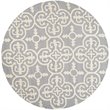 Safavieh Cambridge 6' Round Hand Tufted Wool Rug