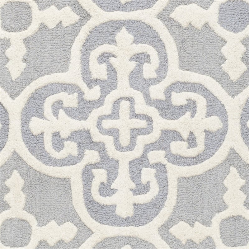 Safavieh Cambridge 6' Square Hand Tufted Wool Rug