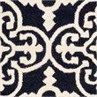 Safavieh Cambridge 6' Round Hand Tufted Wool Rug