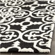 Safavieh Cambridge 8' X 10' Hand Tufted Wool Rug in Black and Ivory