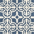 Safavieh Cambridge 9' X 12' Hand Tufted Wool Rug in Navy and Ivory