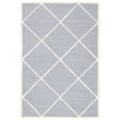 Safavieh Cambridge 4' X 6' Hand Tufted Wool Rug in Silver and Ivory
