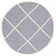 Safavieh Cambridge 6' Round Hand Tufted Wool Rug