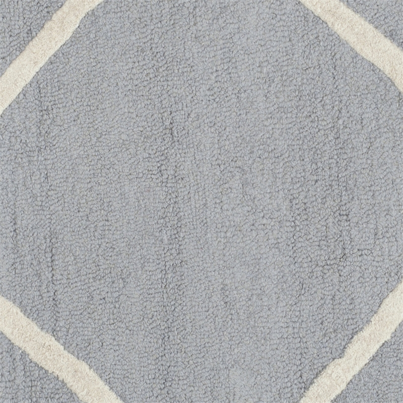 Safavieh Cambridge 6' Round Hand Tufted Wool Rug