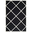 Safavieh Cambridge 6' X 9' Hand Tufted Wool Rug in Black and Ivory