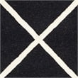 Safavieh Cambridge 6' X 9' Hand Tufted Wool Rug in Black and Ivory