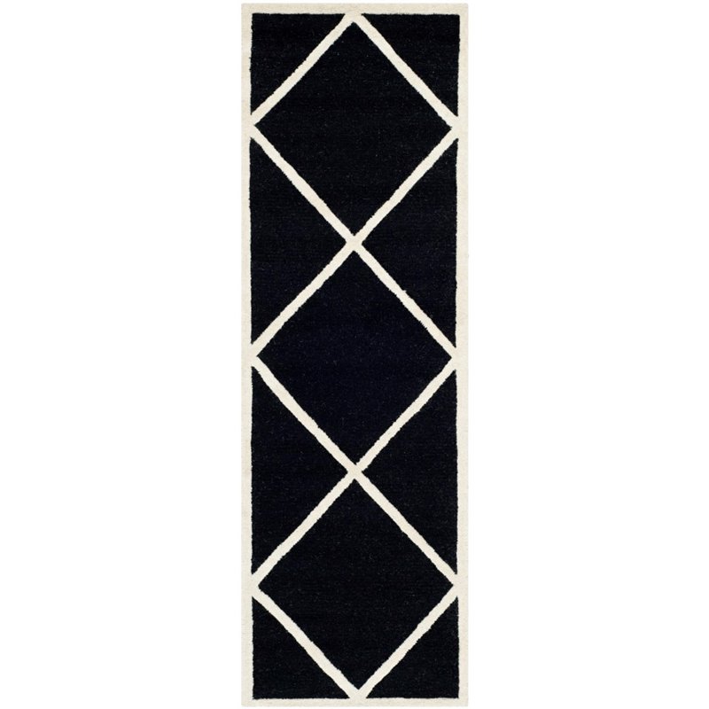 Safavieh Cambridge 6' Round Hand Tufted Wool Rug