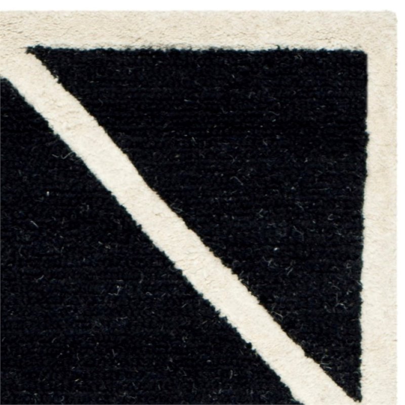 Safavieh Cambridge 6' Round Hand Tufted Wool Rug