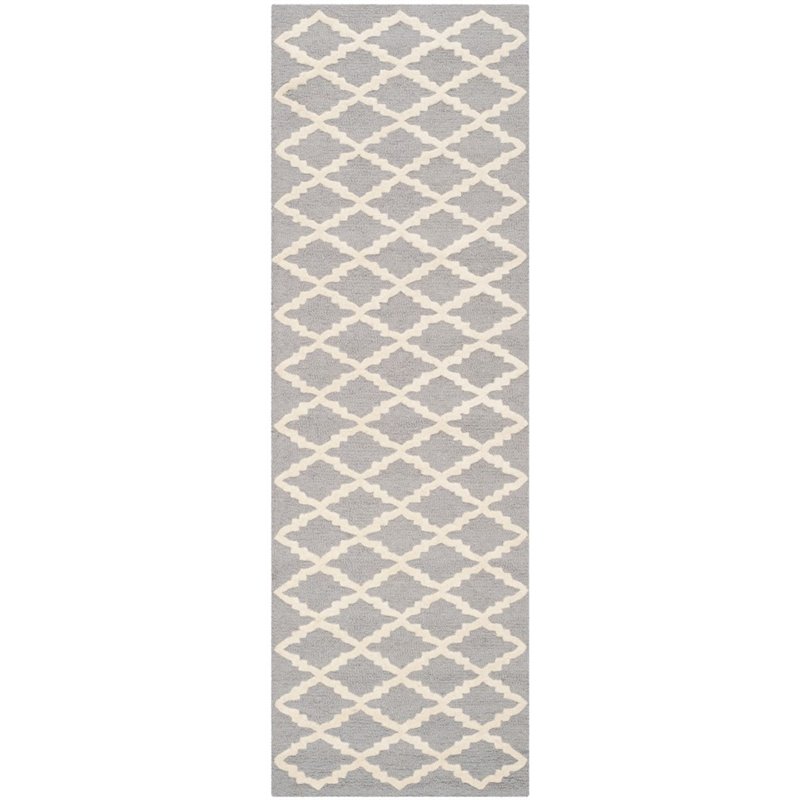Safavieh Cambridge 6' Round Hand Tufted Wool Rug
